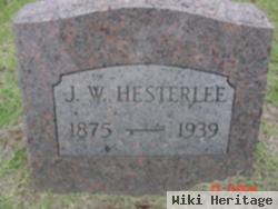 J. W. Hesterlee