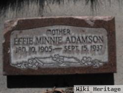 Effie Minnie Alford Adamson