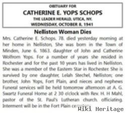 Catherine E Yops Schops