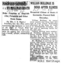 William Monroe "billy" Mullinax