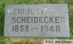 Henriette Scheidecker