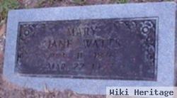 Mary Jane Hassell Watts