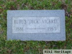 Rufus "dick" Vickrey