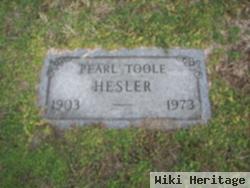 Pearl E. Toole Hesler