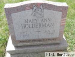 Mary Ann Holderman