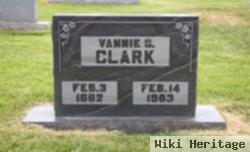 Vannie Georgia Terrell Clark