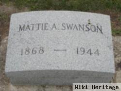 Martha A "mattie" Ward Swanson