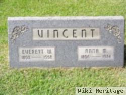 Everett W Vincent