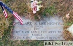 Willard A Mcknight