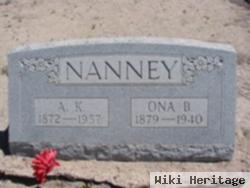 A K Nanney