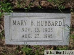 Mary B Hubbard