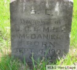 S. E. Mcdaniel