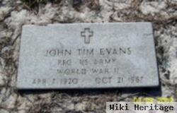 John Tim Evans