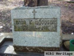 Anna K Dugan Woodson