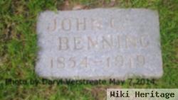 John C Benning