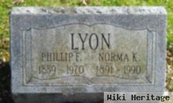 Philip F Lyon