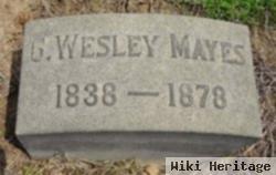 G Wesley Mayes