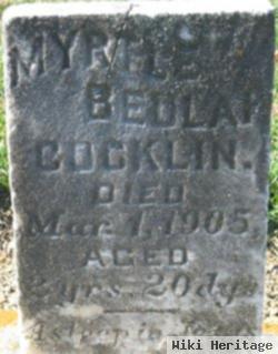 Myrtle Beulah Cocklin