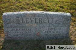 Anna Belle Carver Leverett