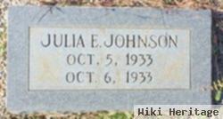 Julia E Johnson