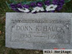 Donn K Hauck