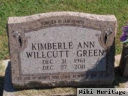 Kimberle Ann "kim" Willcutt Green