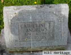 Catherine E Andrews