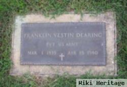 Franklin Vestin "frank" Dearing