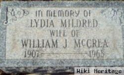 Lydia Mildred Pettigrew Mccrea