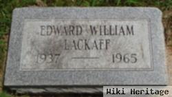 Edward William Lackaff