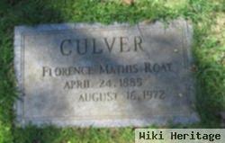 Florence Mathis Roat Culver