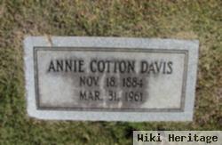 Annie Cotton Davis