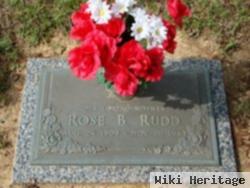 Rosena B. "rose" Rudd