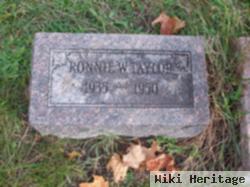 Ronald W. "ronnie" Taylor