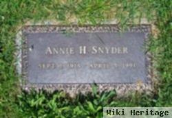 Annie H. Koch Snyder