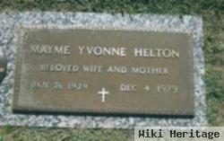 Mayme Yvonne Lawson Helton