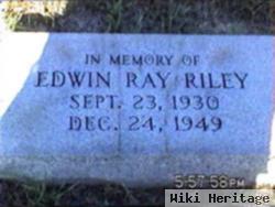 Edwin Ray Riley