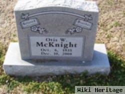 Otis W. Mcknight