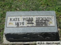 Kate Webb Dickson