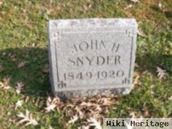 John H Snyder