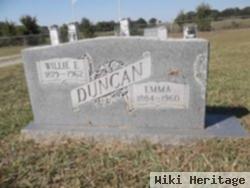 William E "willie" Duncan