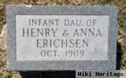 Infant Dau. Of Henry & Anna Erichsen