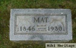 Maltire "mat" Dillingham