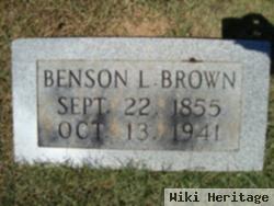 Benson L Brown