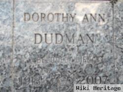 Dorothy Ann Dudman