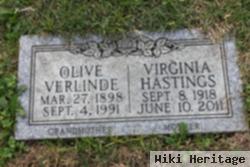 Olive Sarah Elmer Verlinde