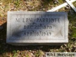 M Lew Parriott