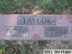 Forrest H Taylor