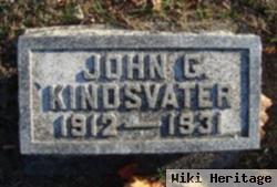 John G. Kindsvater