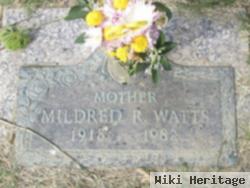 Mildred R Watts